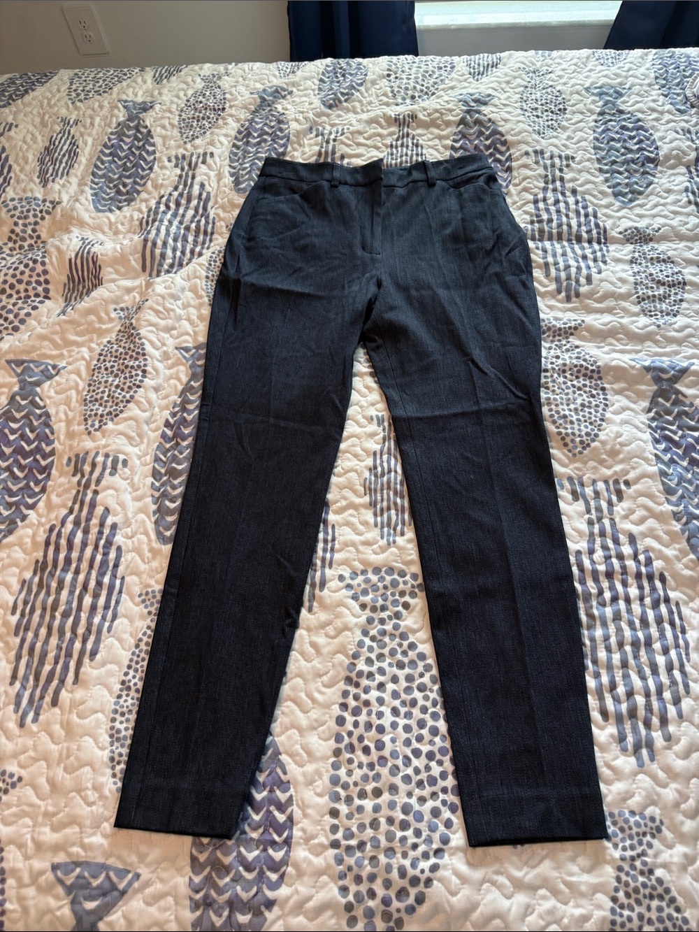 Express editor skinny ankle pants denim color 6r NWOT